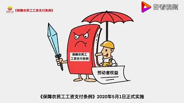 《保障農(nóng)民工工資支付條例》