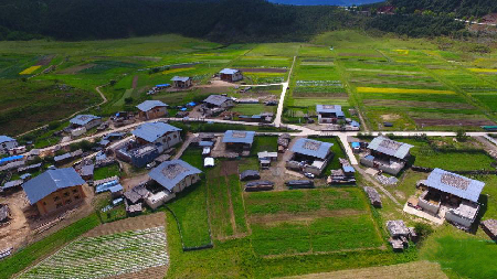 7月的香格里拉市小中甸鎮(zhèn)