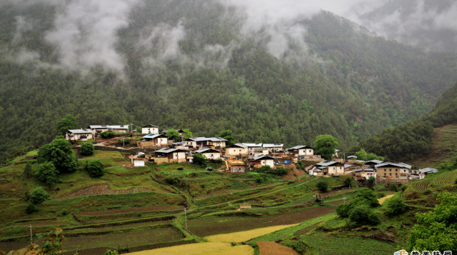 迪慶的鄉(xiāng)村美景 無(wú)需濾鏡