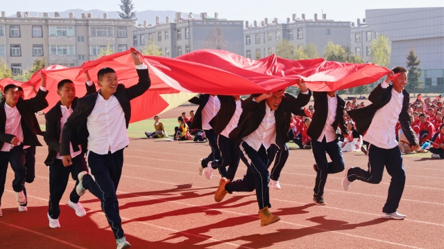 州民中運動會開幕