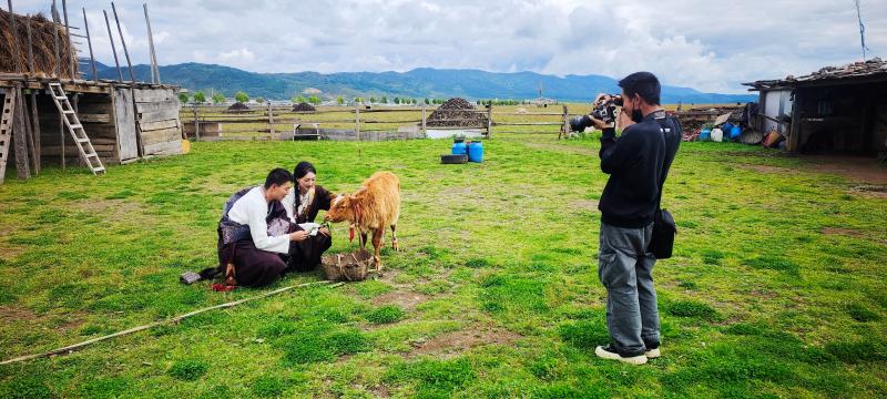 尼史村牧場小院受歡迎